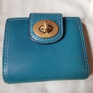 Coach leather wallet